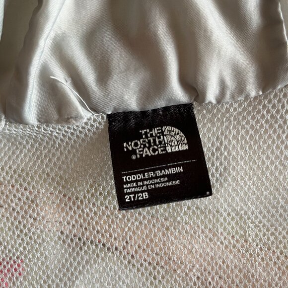 The North Face mint and pink shell jacket 2T - Picture 3 of 16